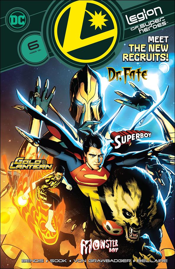 Legion of Super-Heroes (2020) issue 6 Ryan Sook Cover
