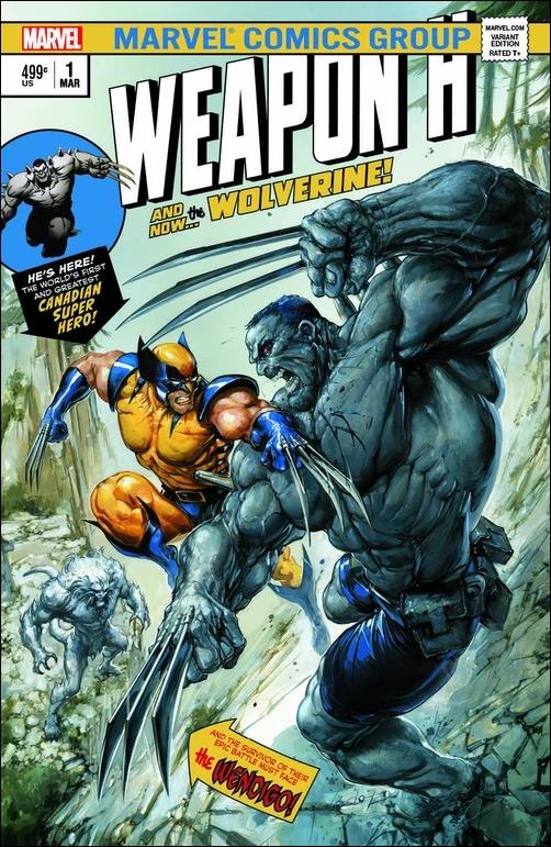 Weapon H issue 1-L Clayton Crain Cover 1/3000