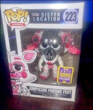 POP! Games figure 223 Jumpscare Funtime Foxy (Summer Convention 