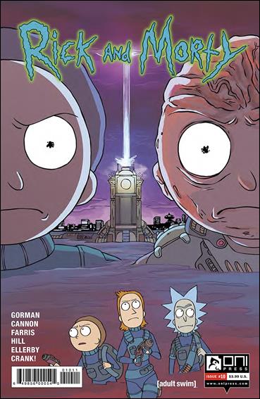 Rick and Morty (2015) issue 10 CJ Cannon Cover