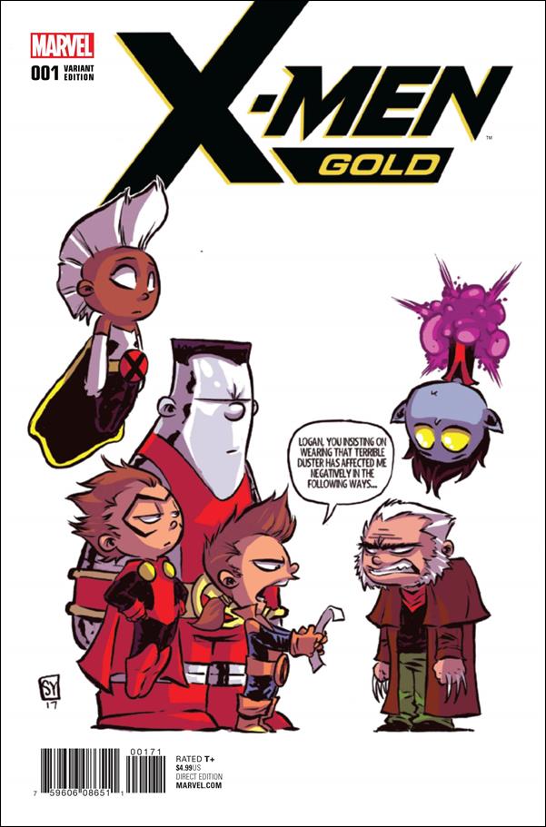 X-Men: Gold issue 1-C Skottie Young Baby Cover