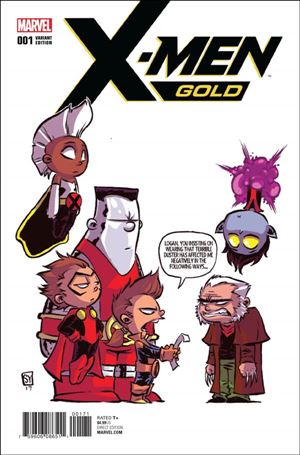 X-Men: Gold issue 1-C Skottie Young Baby Cover