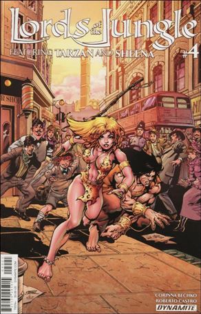 Lords of the Jungle issue 4-B Roberto Castro Cover