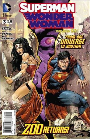 Superman/Wonder Woman issue 3 Tony Daniel Standard Cover