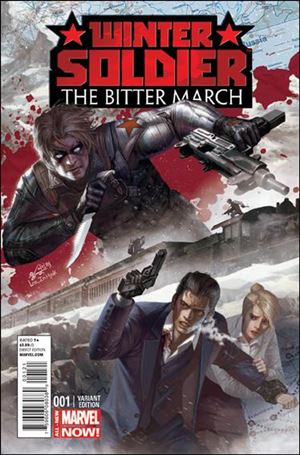 Winter Soldier: The Bitter March issue 1-B InHyuk Lee 1:50 Cover