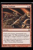 Magic the Gathering: Ravnica (Base Set)  card 123 Flame Fusillade