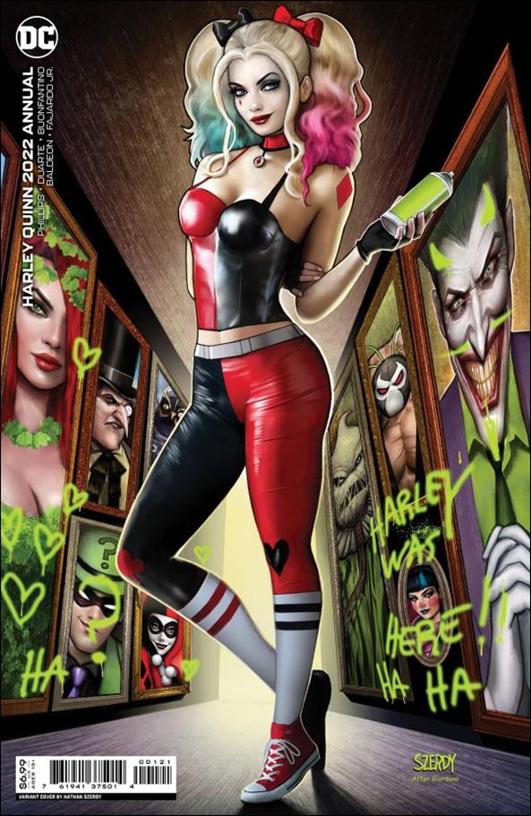 Harley Quinn 2022 Annual issue 1-B Nathan Szerdy Cardstock Cover