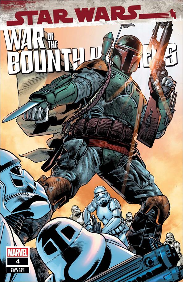 Star Wars: War of the Bounty Hunters issue 4-E Bryan Hitch 1:50 Cover