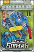 G.I. Joe: SIGMA 6 (Soldier Assortment) figure 5 Sky B.A.T. (Green Background)