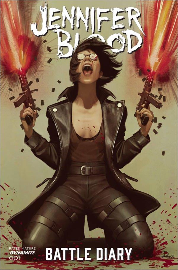 Jennifer Blood: Battle Diary issue 1-C Rebeca Puebla Cover