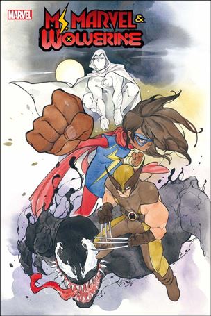 Ms. Marvel & Wolverine issue 1-C Peach Momoko Cover