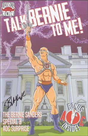 Talk Bernie to Me! issue 1-B Barbernian Cover