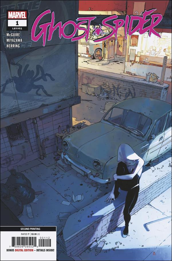 Ghost-Spider issue 1-D Bengal Cover (2nd Printing)