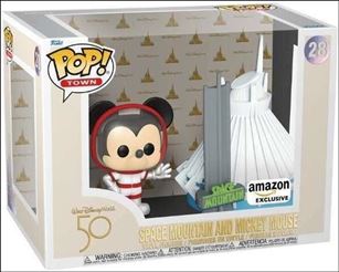 POP! Town figure 28 Space Mountain and Mickey Mouse Amazon Exclusive