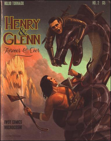 Henry & Glenn Forever & Ever issue 2-B Levon Jihanian Cover