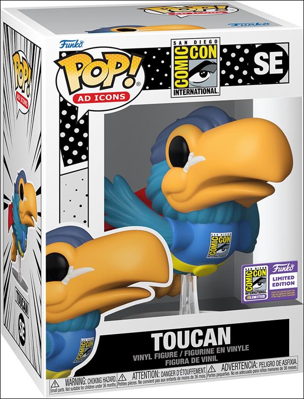 POP! Ad Icons Special Edition figure SE3 Toucan SDCC Exclusive