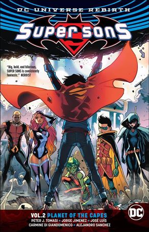 Super Sons (2017) issue 2 Planet of the Capes