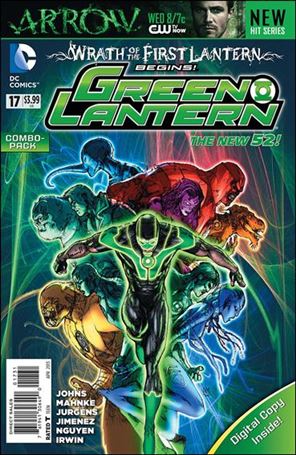 Green Lantern (2011) issue 17-C Unbagged Combo Pack