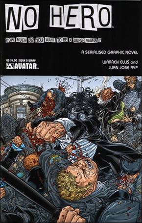 No Hero issue 0-B Wraparound Cover