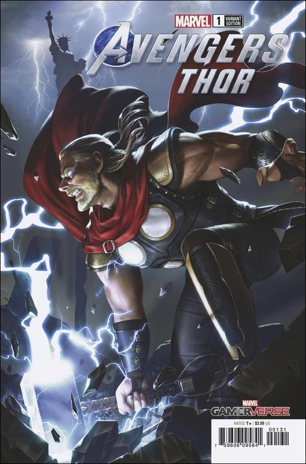 Marvel's Avengers: Thor issue 1-C Woo Chul Lee 1:25 Cover