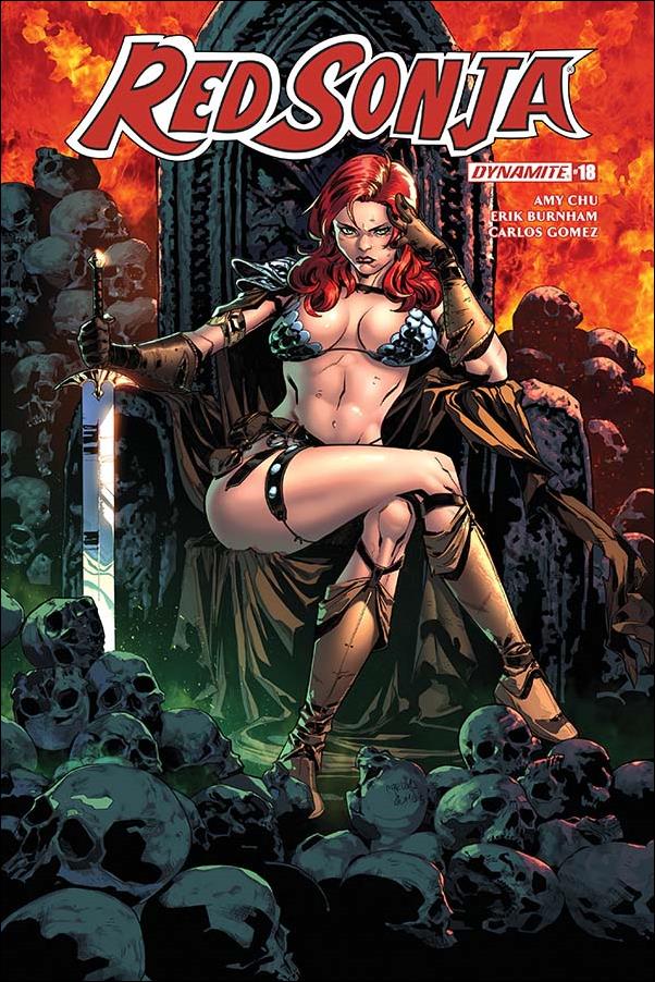 Red Sonja (2017) issue 18-C Carlos Gomez Cover