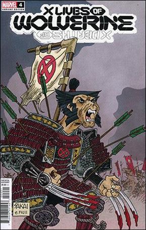 X Lives of Wolverine issue 4-E Stan Sakai 1:25 Cover