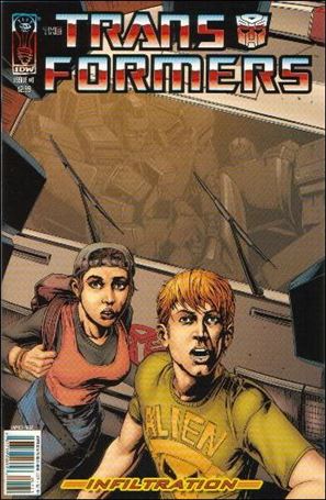 Transformers: Infiltration issue 1-D James Raiz Standard Cover