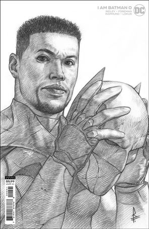 I am Batman issue 0-D Riccardo Federici 1:25 Cardstock Cover
