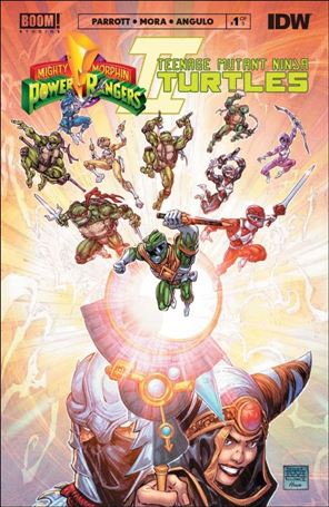 Mighty Morphin Power Rangers / Teenage Mutant Ninja Turtles II issue 1-J  Freddie Williams II Deluxe Cover