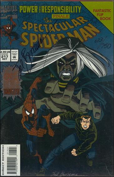 Spectacular Spider-Man (1976) issue 217-C Dynamic Forces (signed by Sal Buscema) 1/750