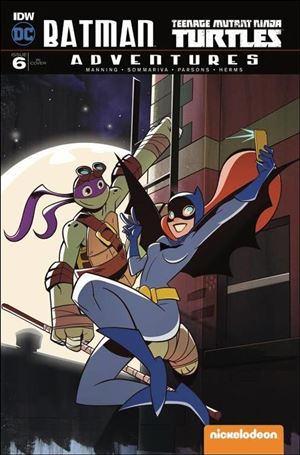 Batman/Teenage Mutant Ninja Turtles Adventures issue 6-D Patrick Galloway 1:10 Cover