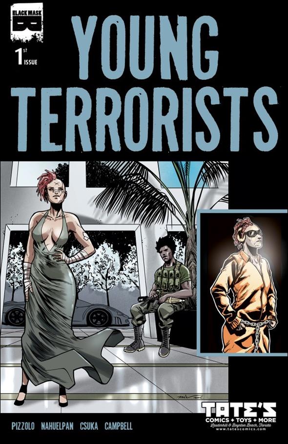 Young Terrorists issue 1-V Amancay Nahuelpan Tate's Comics Cover