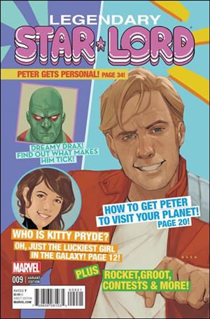 Legendary Star-Lord issue 9-B Phil Noto Cover