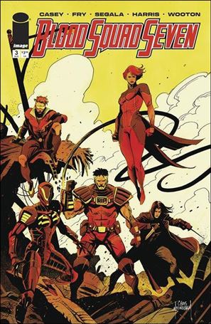 Blood Squad Seven issue 4-B Chris Mooneyham Cover