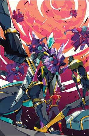 Power Rangers issue 15-D Daniele Di Nicuolo 1:15 Virgin Cover