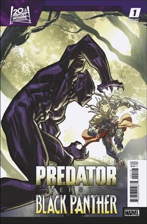 Predator vs. Black Panther issue 1-I Pete Woods 1:25 Cover