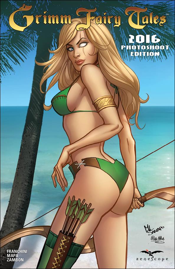 Grimm Fairy Tales Photoshoot Edition issue 2016 Maria Sanapo Cover