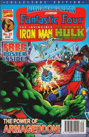 Marvel Heroes Reborn (UK) issue 27 Cardstock Cover