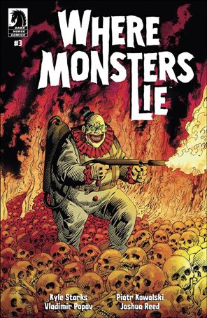 Where Monsters Lie issue 3 Piotr Kowalski Cover