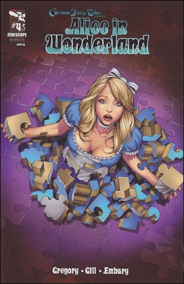 Grimm Fairy Tales Presents Alice in Wonderland issue 4 Sean Chen Cover