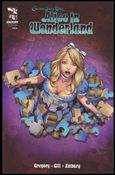 Grimm Fairy Tales Presents Alice in Wonderland issue 4 Sean Chen Cover