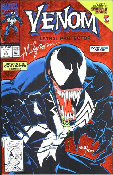 Venom: Lethal Protector (1993) issue 1-E Catch a Star Red Cover (Signed by Milgrom) 1/5000