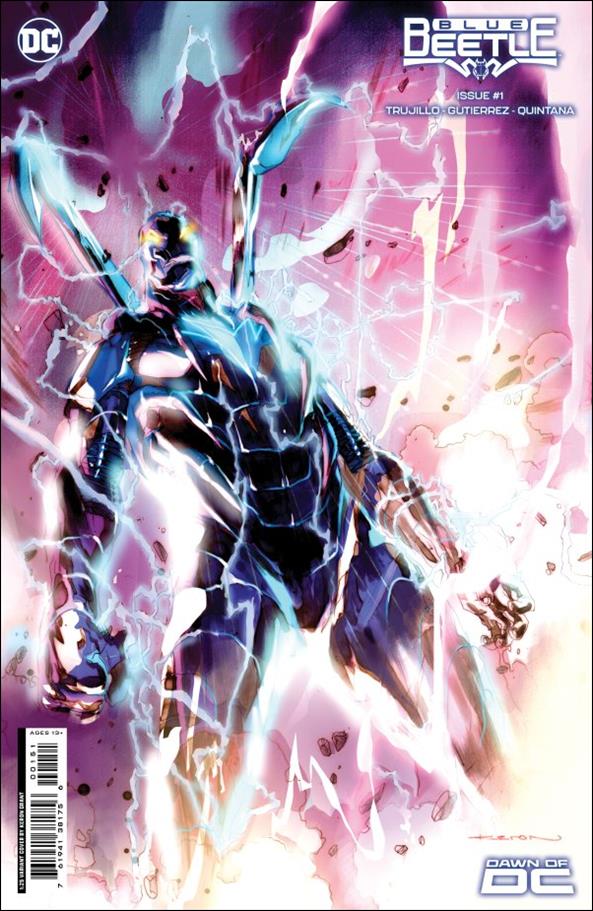 Blue Beetle (2023) issue 1-F Keron Grant 1:25 Cardstock Cover