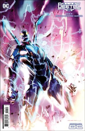Blue Beetle (2023) issue 1-F Keron Grant 1:25 Cardstock Cover