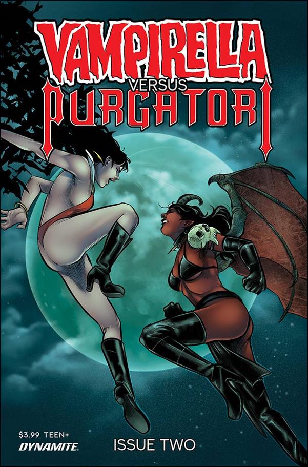 Vampirella vs Purgatori issue 2-H Alvaro Sarraseca Cover