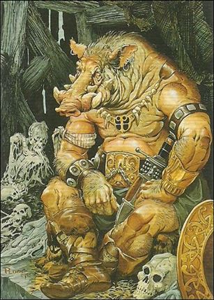 Mike Ploog (Base Set) card 18 The Boar King