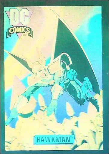 DC Cosmic Cards (Hologram Subset) card DCH6 Hawkman