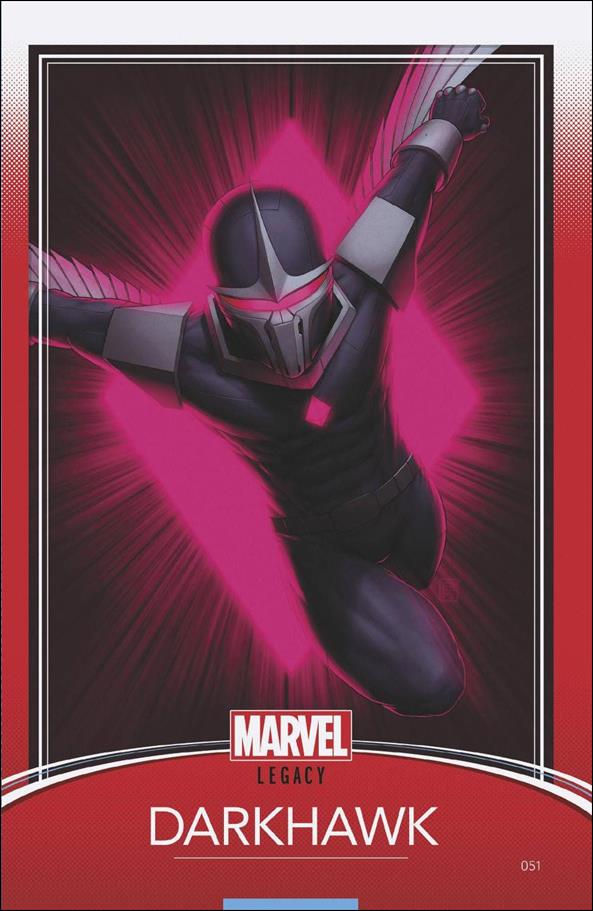 Darkhawk (1991) issue 51-B John Tyler Christopher Marvel Trading Card Cover