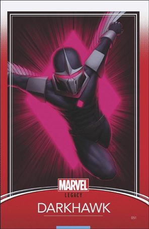Darkhawk (1991) issue 51-B John Tyler Christopher Marvel Trading Card Cover