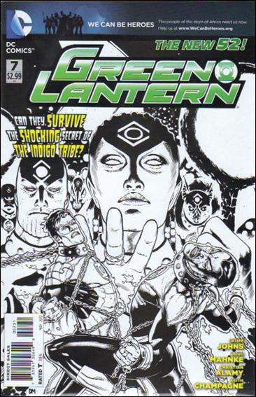 Green Lantern (2011) issue 7-C Doug Mahnke 1:200 Sketch Cover